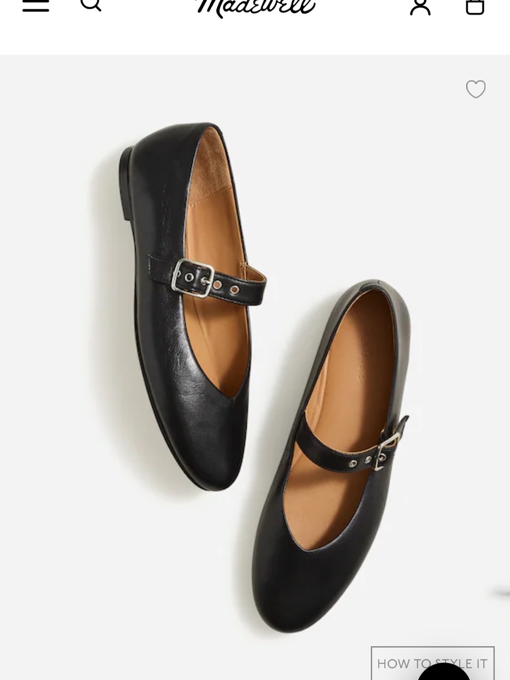 Madewell Remy Mary Jane Flats